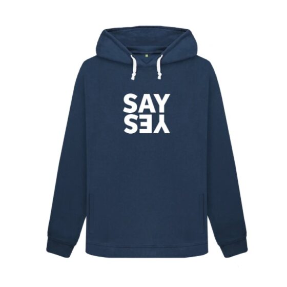 SAY YES <BR>Women's Organic Pullover Hoodie